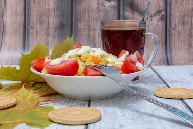 Owsianka ryżowa z warzywami na patelni-prosty i pyszny przepis, jak gotować krok po kroku