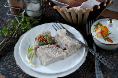 Galareta z golonki i nóżek wieprzowych przepis ze zdjęciami krok po kroku i wideo