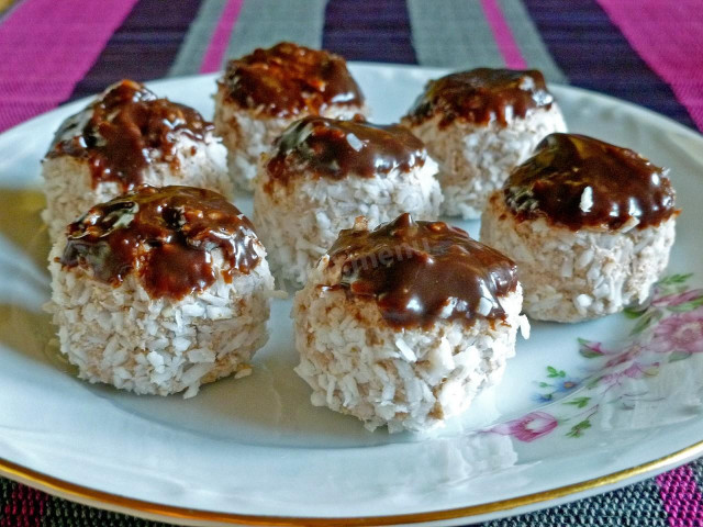 Twarogowo-czekoladowe kulki przepis ze zdjęciami krok po kroku