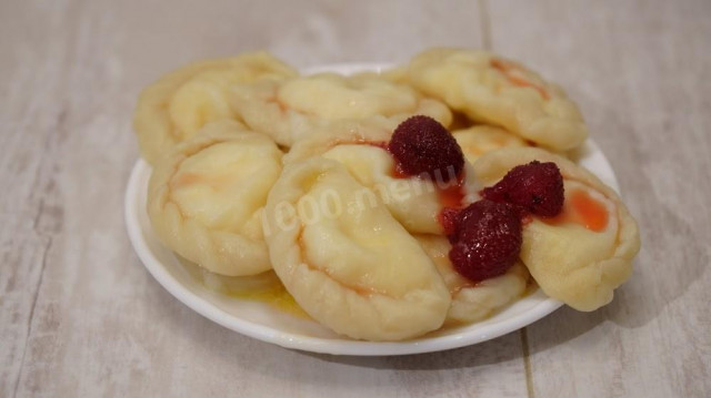 Oryginalne pierogi ze słodkim twarogiem przepis ze zdjęciami krok po kroku i wideo