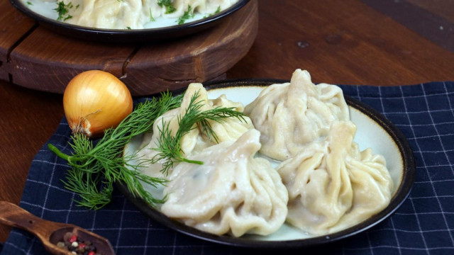 Chinkali w stylu gruzińskim przepis ze zdjęciami krok po kroku i wideo