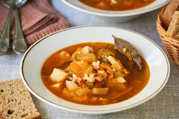 Marynata z ryżem i pomidorami-prosty i pyszny przepis, jak gotować krok po kroku