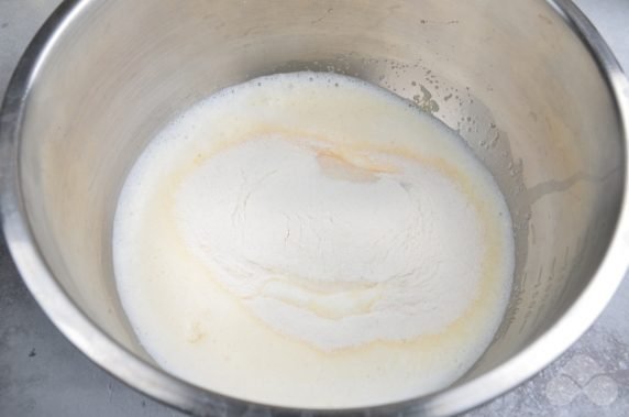 Delikatne naleśniki z mąki ryżowej: zdjęcie przygotowania przepisu, krok 3