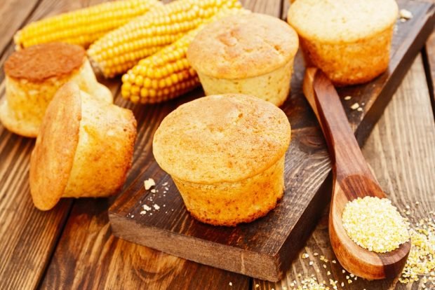 Babeczki kukurydziane-prosty i pyszny przepis, jak gotować krok po kroku