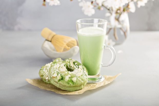 Pączki z Matcha-prosty i pyszny przepis na gotowanie krok po kroku