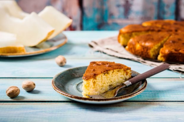 Charlotte z melonem-prosty i pyszny przepis, jak gotować krok po kroku