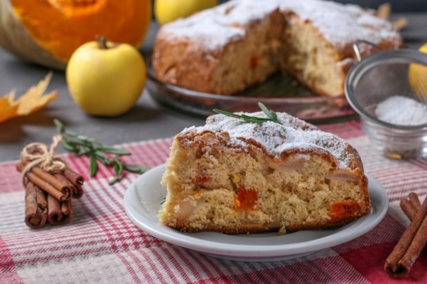 Charlotte z jabłkami i dynią-prosty i pyszny przepis, jak zrobić krok po kroku