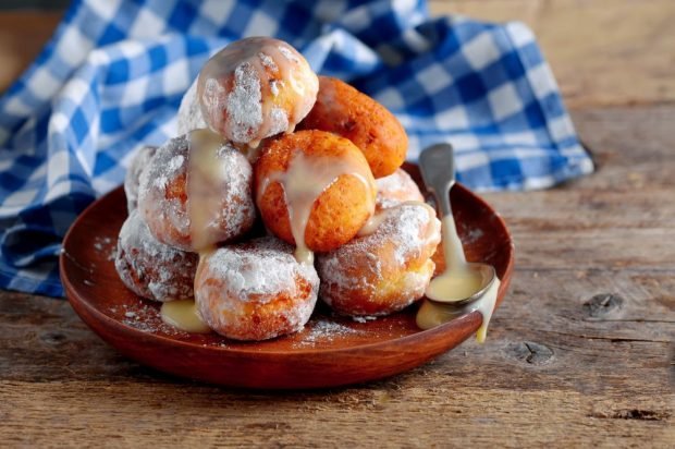 Pączki twarogowe ze skondensowanym mlekiem-prosty i pyszny przepis, jak gotować krok po kroku