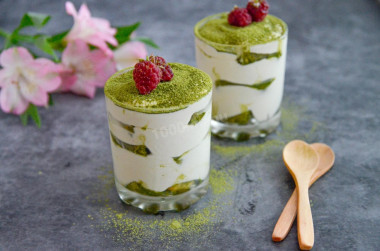 Tiramisu z herbatą matcha przepis ze zdjęciami krok po kroku i wideo