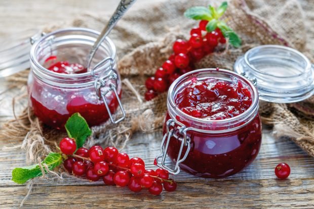 Dżem z czerwonej porzeczki-prosty i pyszny przepis, jak gotować krok po kroku