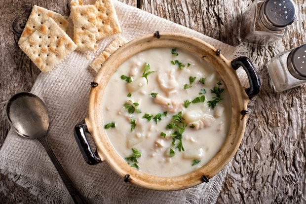 Zupa rybna z serem topionym-prosty i pyszny przepis, jak gotować krok po kroku