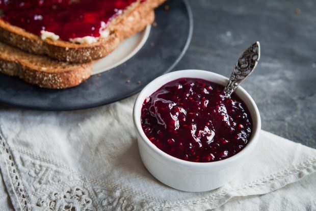 Dżem z malin i czarnej porzeczki bez sterylizacji