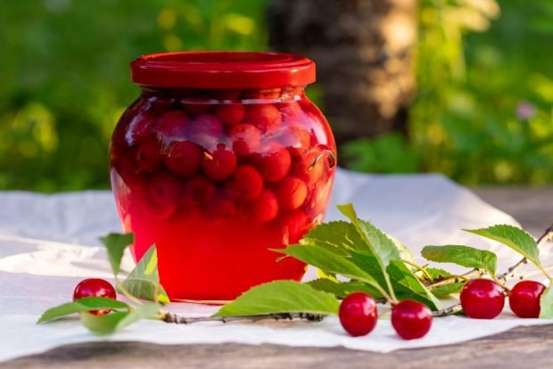 Kompot wiśniowy na zimę bez sterylizacji-prosty i pyszny przepis, jak gotować krok po kroku