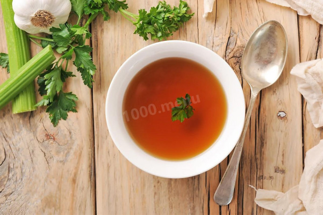 Klasyczne consommé przepis ze zdjęciami krok po kroku