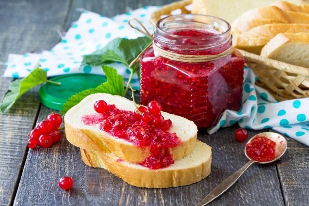 Dżem z czerwonej porzeczki w powolnej kuchence-prosty i pyszny przepis na gotowanie krok po kroku