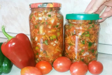 Zaprawa do zupy na zimę z pomidorów i papryki przepis ze zdjęciami krok po kroku i wideo