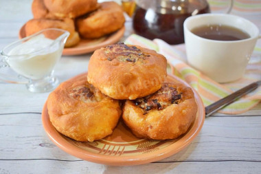 Bielasze z mięsem smażone na patelni przepis ze zdjęciami krok po kroku i wideo