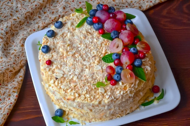 Tort Napoleon z patelni przepis ze zdjęciami krok po kroku