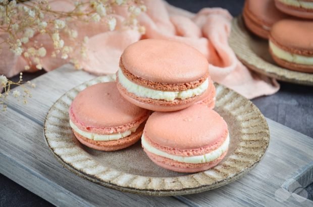 Macarons z mascarpone