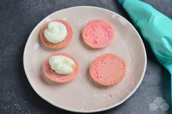 Macarons z mascarpone: zdjęcie przygotowania przepisu, krok 13